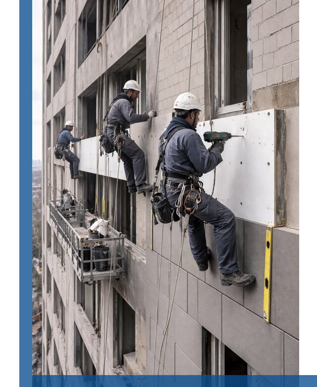 Монтаж фасадных термопанелей высокого качества в Бузулуке