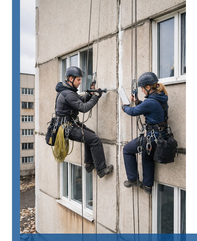 Герметизация межпанельных швов тёплым швом в Бузулуке