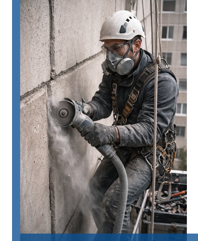 Штробление межпанельных швов в Бузулуке качественно и быстро