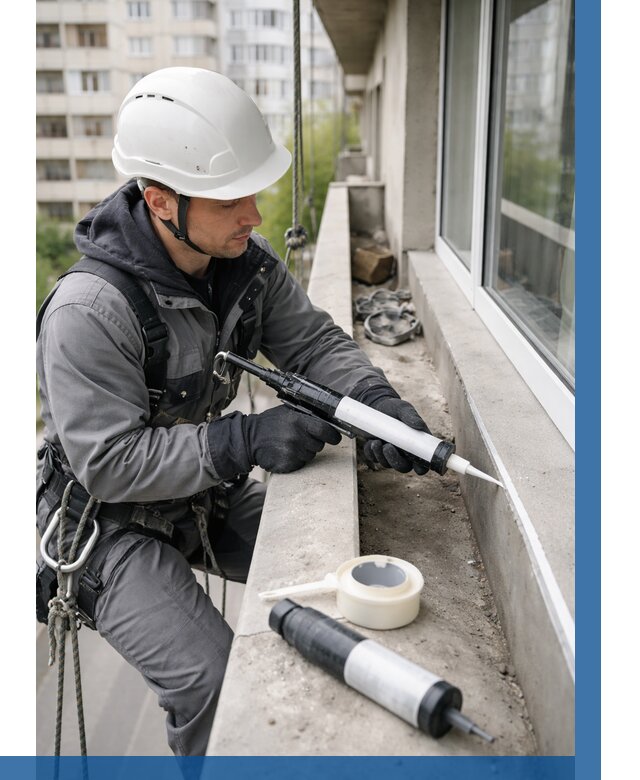 Герметизация швов лоджии в Бузулуке от 4691 р. | ВЫСОТНИК-Бзл