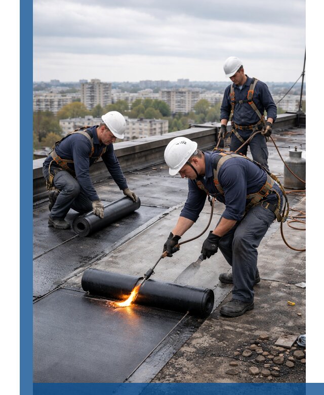 Ремонт наплавляемой кровли в Бузулуке качественно и надежно
