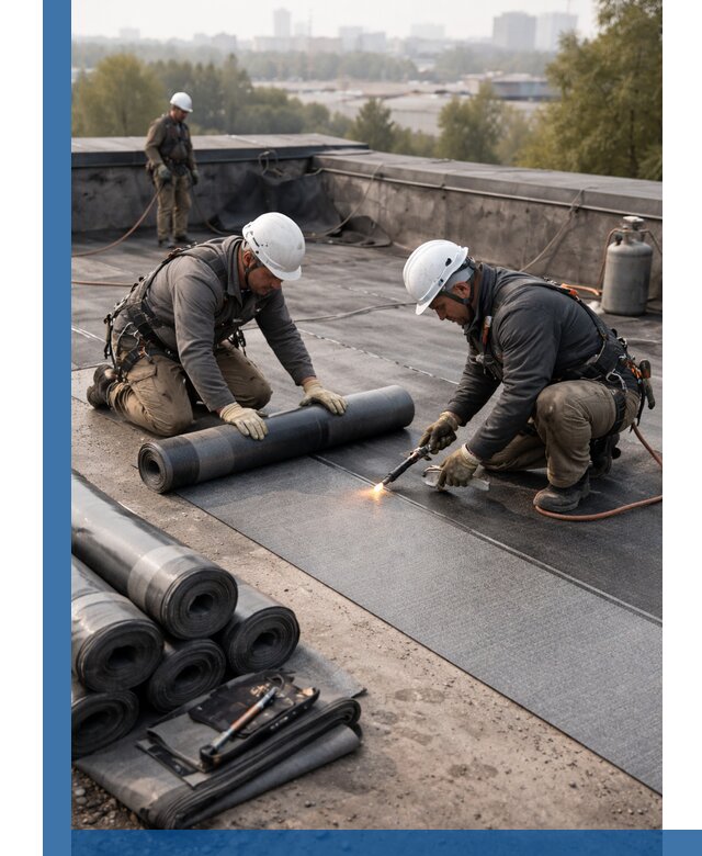 Монтаж мягкой кровли в Бузулуке профессионально и надежно