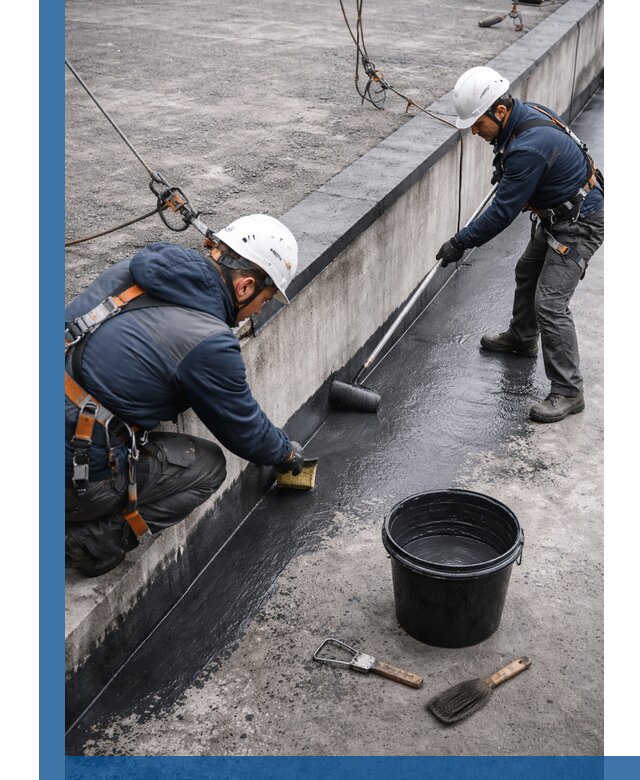 Гидроизоляция кровли жидкой резиной профессионально в Бузулуке