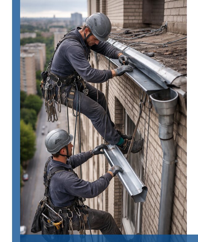 Ремонт водосточных желобов в Бузулуке, быстро и качественно
