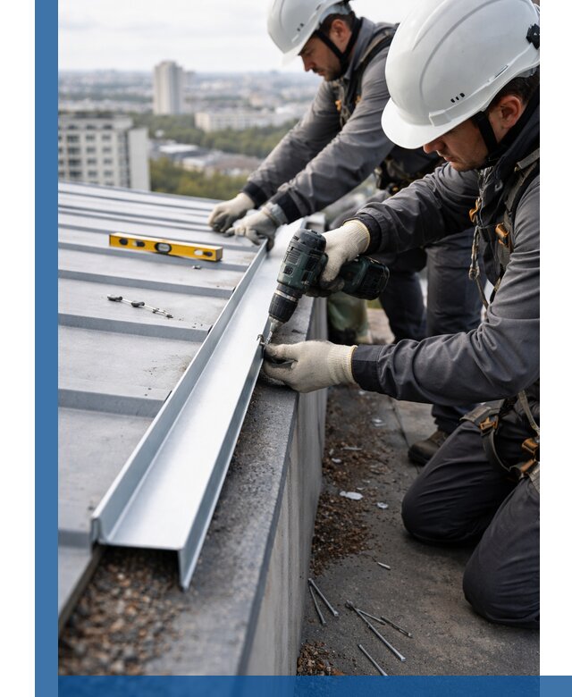 Монтаж капельника на кровле в Бузулуке с гарантией качества