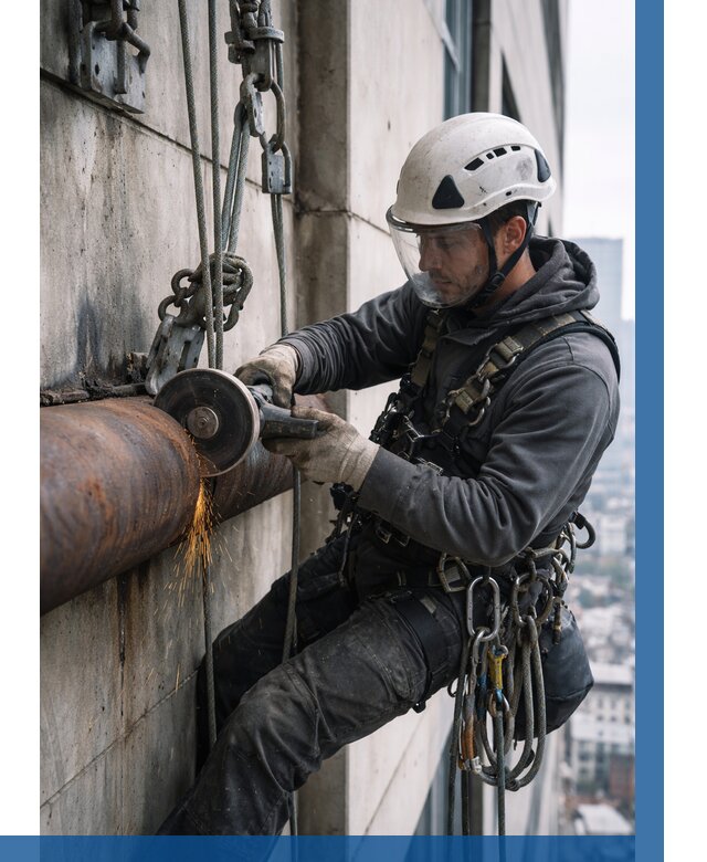 Резка металла на высоте в Бузулуке по цене от 4691 р. | ВЫСОТНИК-Бзл