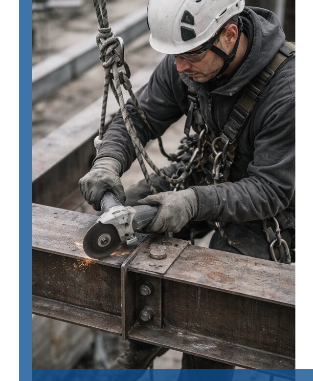 Резка металла на высоте в Бузулуке для зданий и конструкций