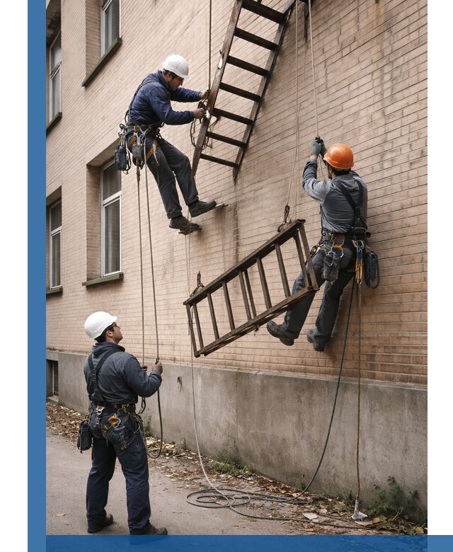 Демонтаж пожарной лестницы в Бузулуке быстро и безопасно