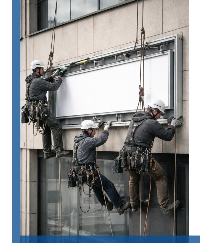 Профессиональный монтаж светового короба под ключ в Бузулуке