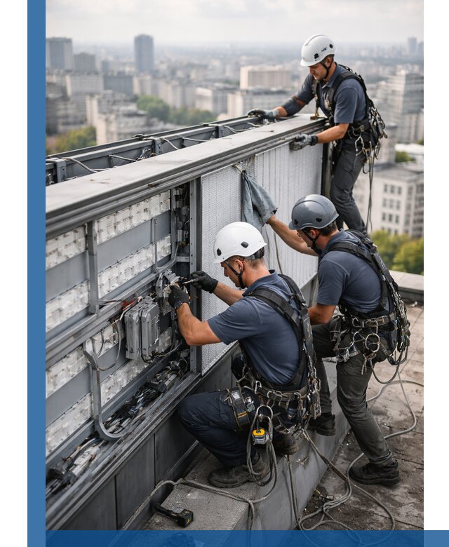 Профессиональное обслуживание крышной рекламы в Бузулуке под ключ