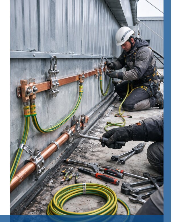 Монтаж заземления здания в Бузулуке от 26060 р. | ВЫСОТНИК-Бзл