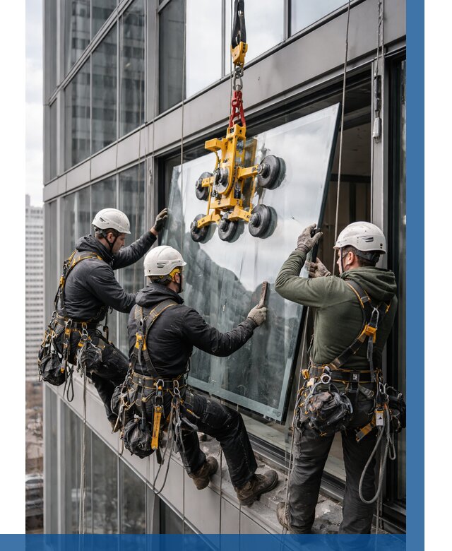 Фасадное остекление зданий под ключ в Бузулуке от 10424 р. | ВЫСОТНИК-Бзл