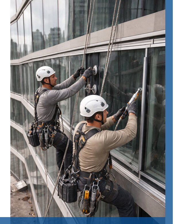 Радиусное остекление фасада в Бузулуке от 12509 р. | ВЫСОТНИК-Бзл