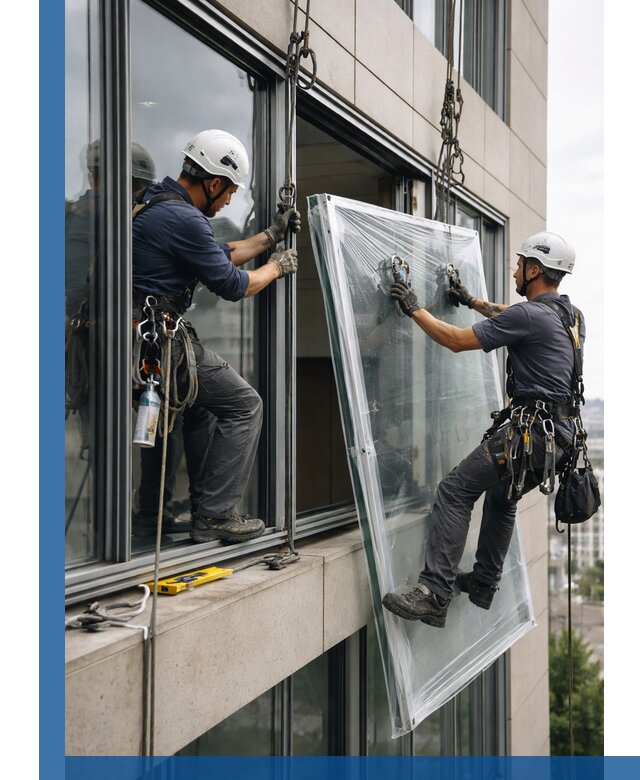 Профессиональная замена стекла в витраже в Бузулуке с гарантией