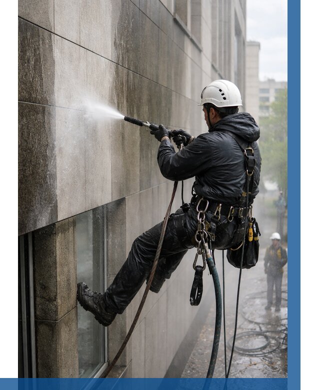 Гидроструйная очистка поверхностей в Бузулуке от 886 р. | ВЫСОТНИК-Бзл