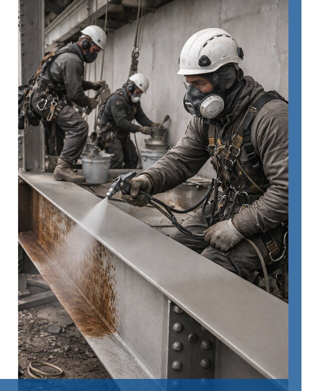 Антикоррозионная покраска металла в Бузулуке от 730 р. | ВЫСОТНИК-Бзл