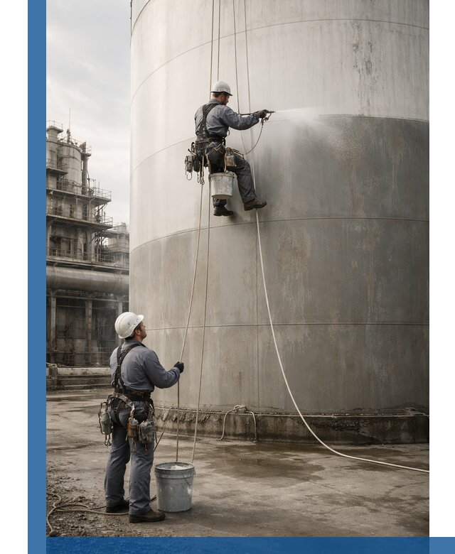 Покраска стальных резервуаров и емкостей в Бузулуке профессионально