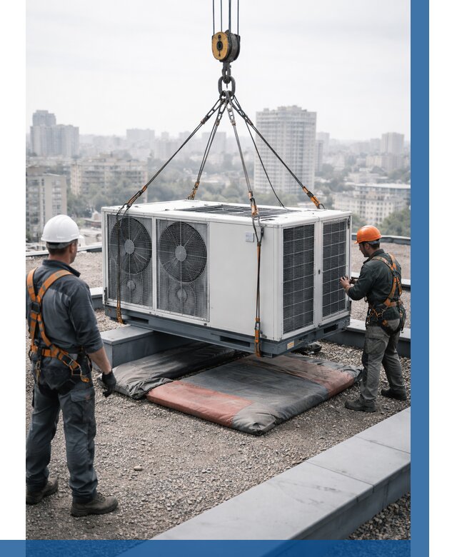 Подъем груза на крышу в Бузулуке от 5212 р. | ВЫСОТНИК-Бзл заказать