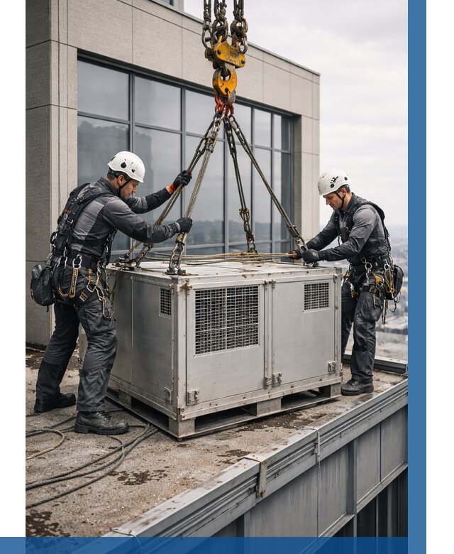 Такелажные работы на высоте в Бузулуке от 8339 р. | ВЫСОТНИК-Бзл