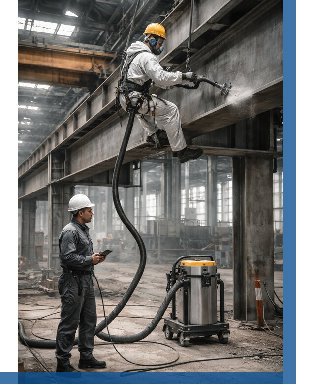 Обеспыливание конструкций в цехе в Бузулуке от 4378 р. | ВЫСОТНИК-Бзл