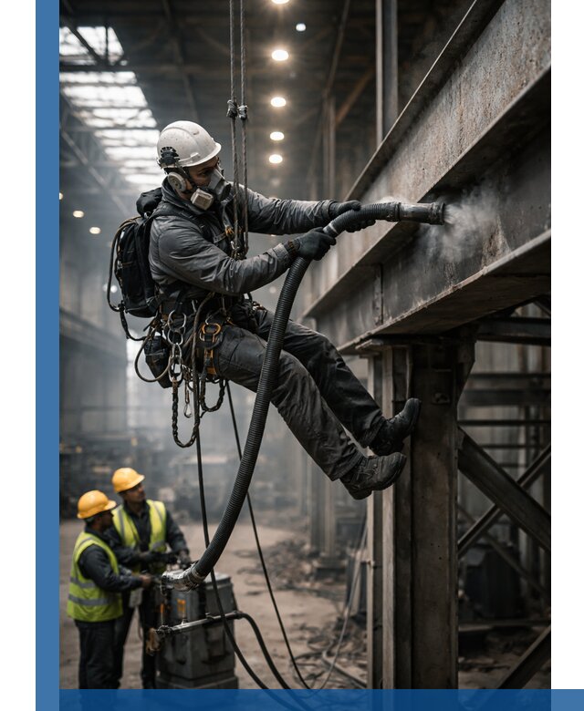 Обеспыливание конструкций в цехах промышленного производства в Бузулуке